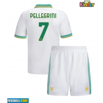 AS Roma Lorenzo Pellegrini #7 3rd trikot Kinder 2025-26 Kurzarm (+ Kurze Hosen)